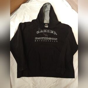 Harley-Davidson 3X Black Hooded Sweatshirt